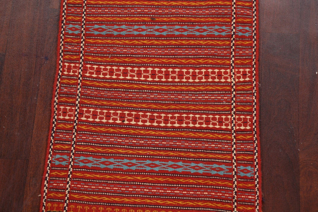 Tribal Kilim Sirjan Persian Runner Rug 2x6