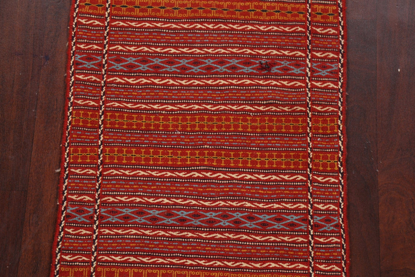 Tribal Kilim Sirjan Persian Runner Rug 2x7