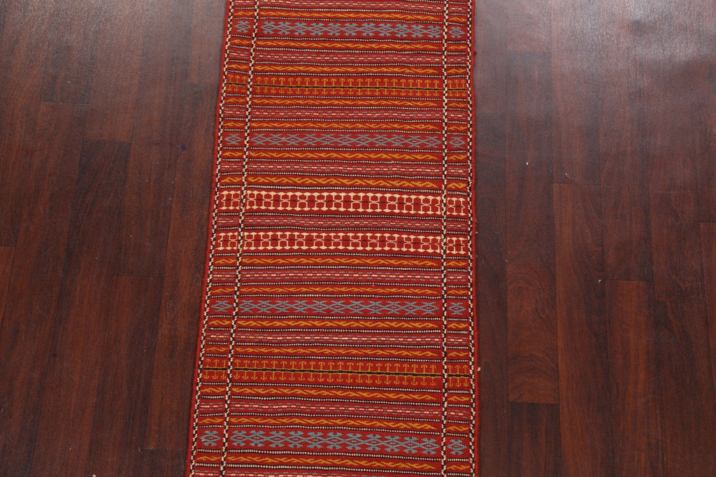 Tribal Kilim Sirjan Persian Runner Rug 2x6