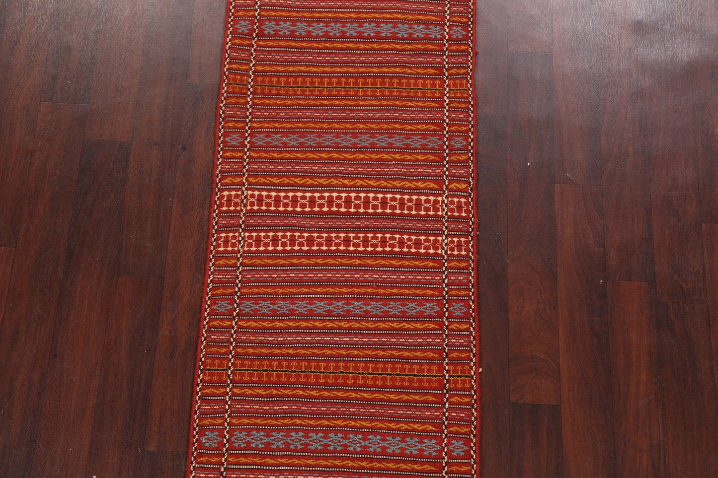 Tribal Kilim Sirjan Persian Runner Rug 2x6