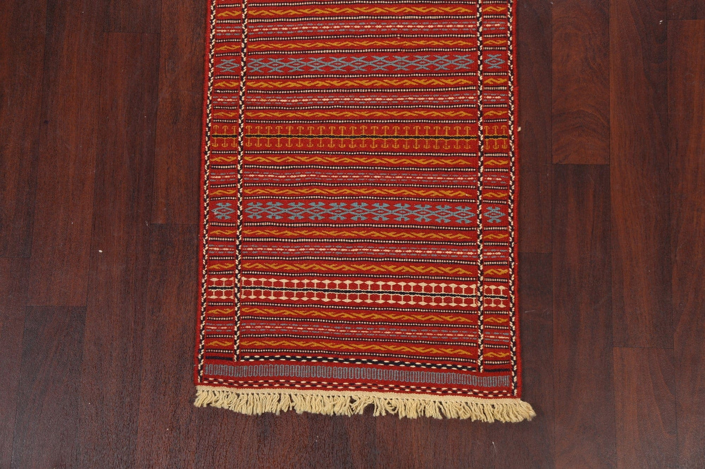 Tribal Kilim Sirjan Persian Runner Rug 2x6