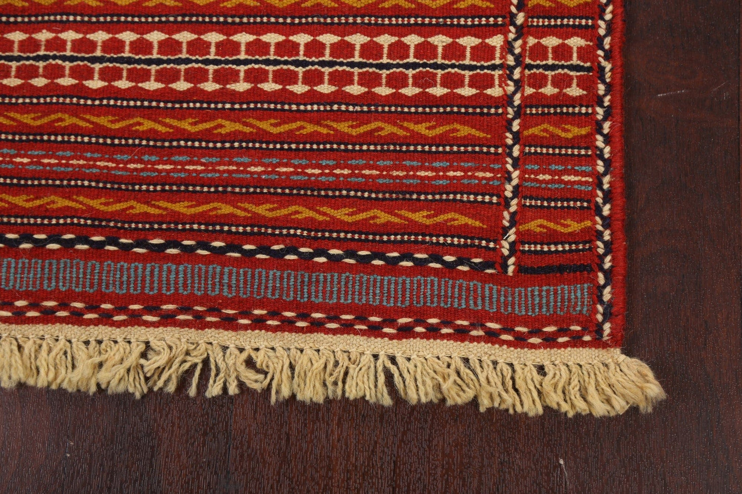 Tribal Kilim Sirjan Persian Runner Rug 2x6