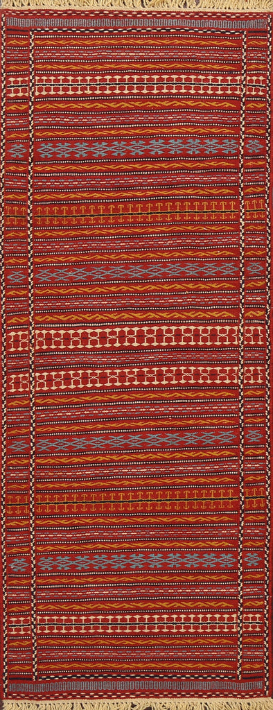 Tribal Kilim Sirjan Persian Runner Rug 2x6