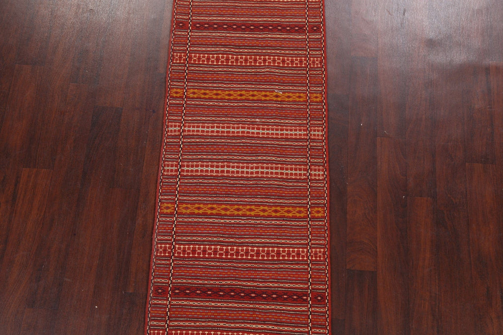 Tribal Kilim Sirjan Persian Runner Rug 2x7