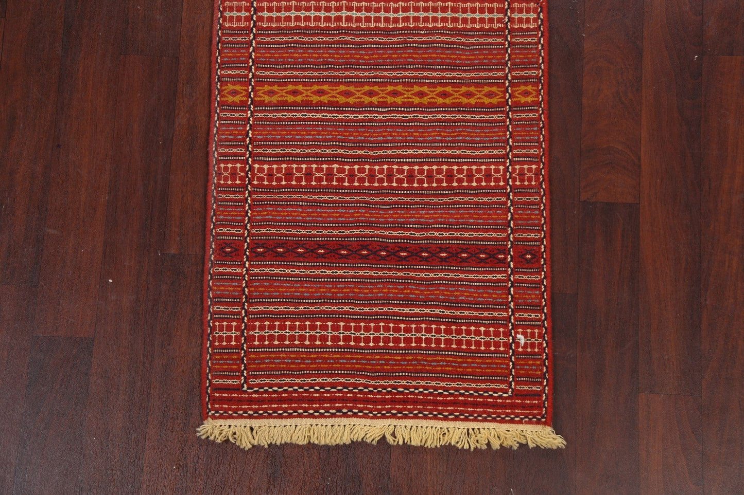 Tribal Kilim Sirjan Persian Runner Rug 2x7