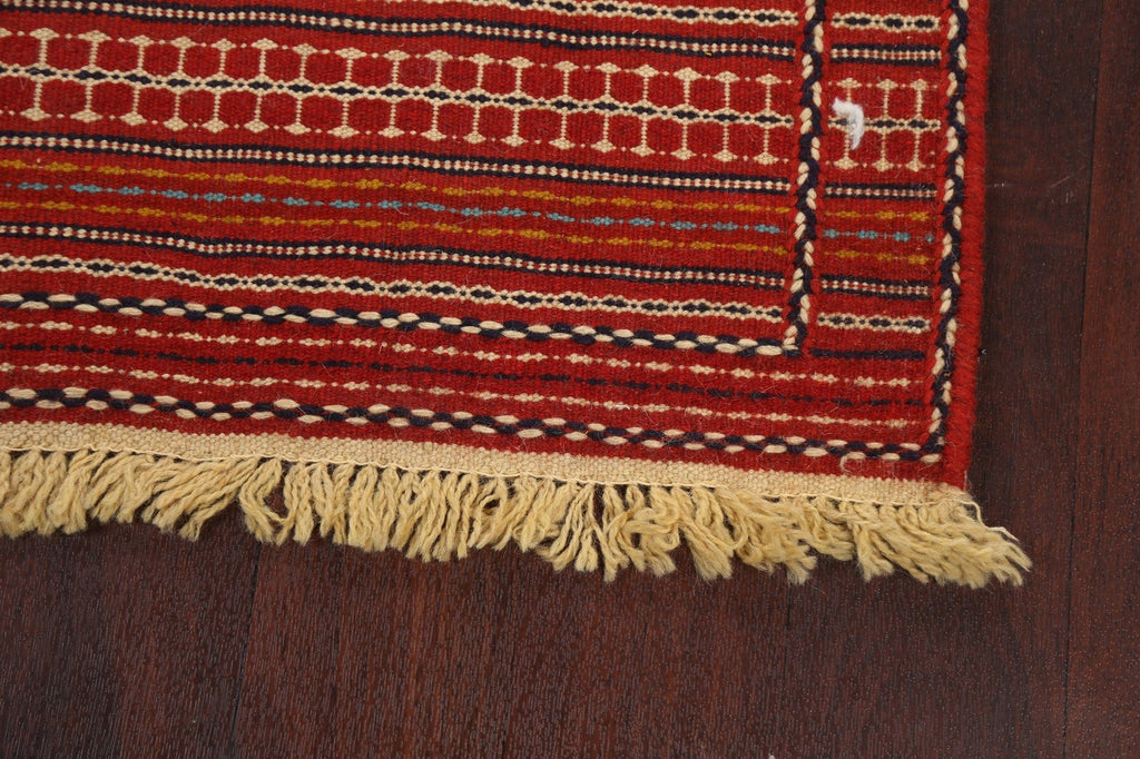 Tribal Kilim Sirjan Persian Runner Rug 2x7