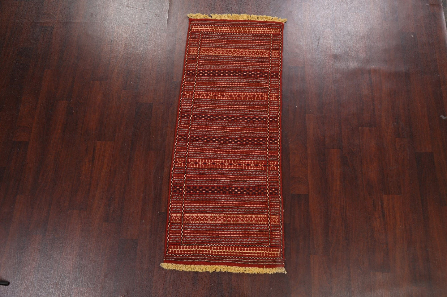 Tribal Kilim Sirjan Persian Runner Rug 2x6