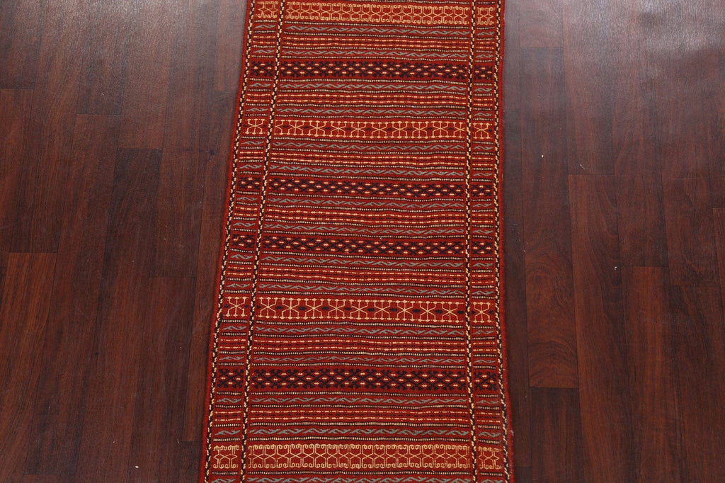 Tribal Kilim Sirjan Persian Runner Rug 2x6