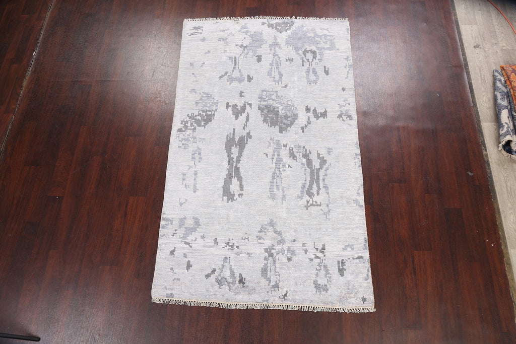 Contemporary Abstract Oriental Area Rug 5x8