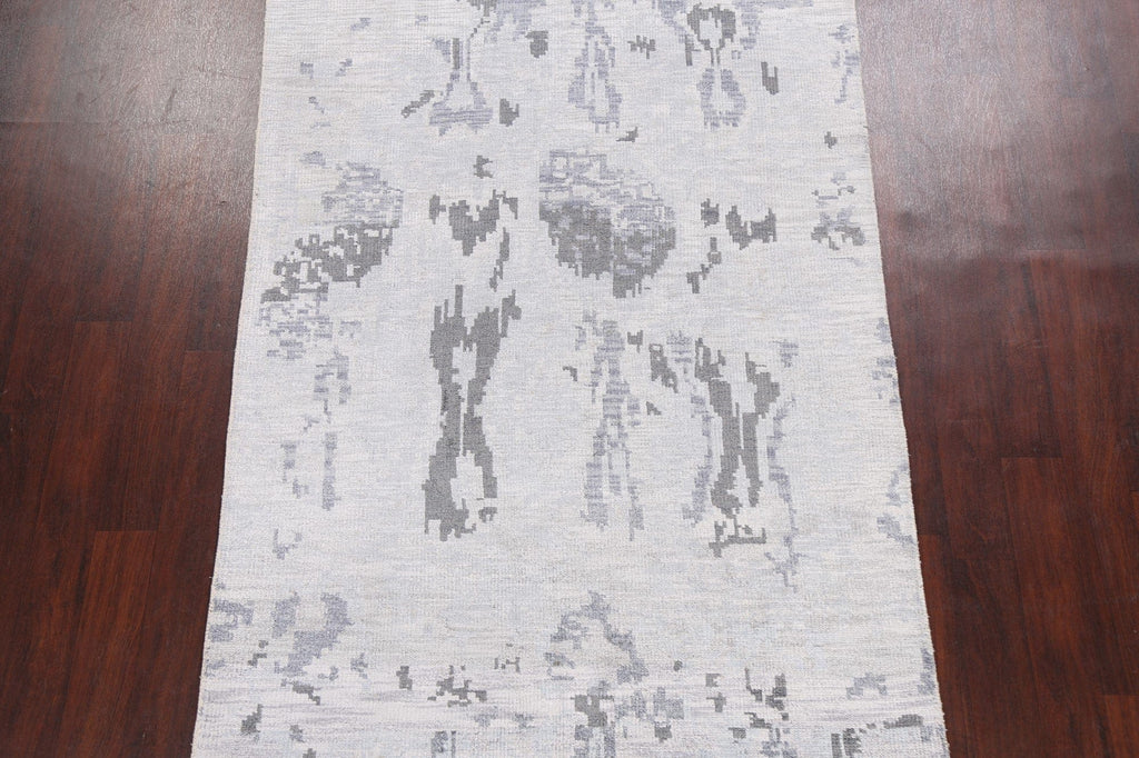 Contemporary Abstract Oriental Area Rug 5x8