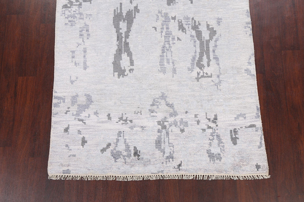 Contemporary Abstract Oriental Area Rug 5x8