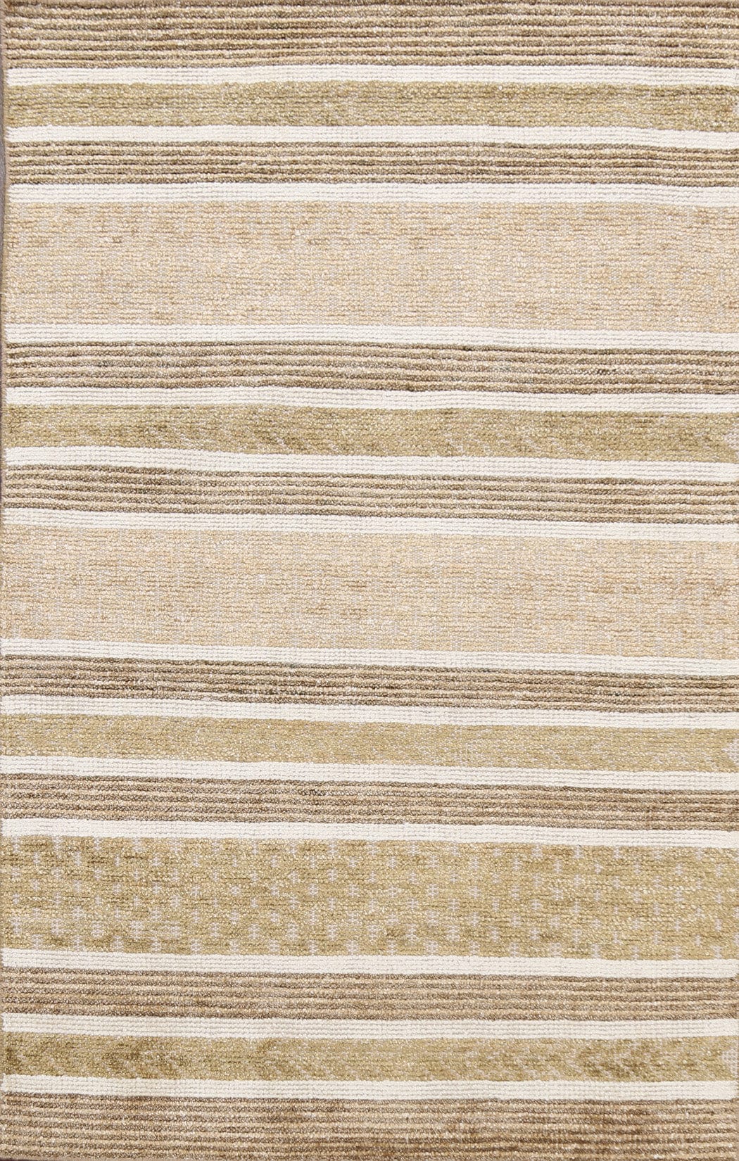 Stripe Contemporary Abstract Oriental Area Rug 4x6