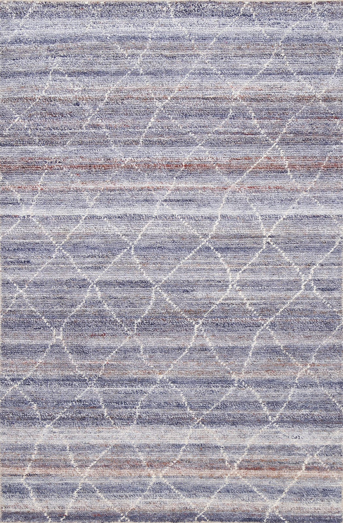 Contemporary Trellis Abstract Oriental Area Rug 4x6