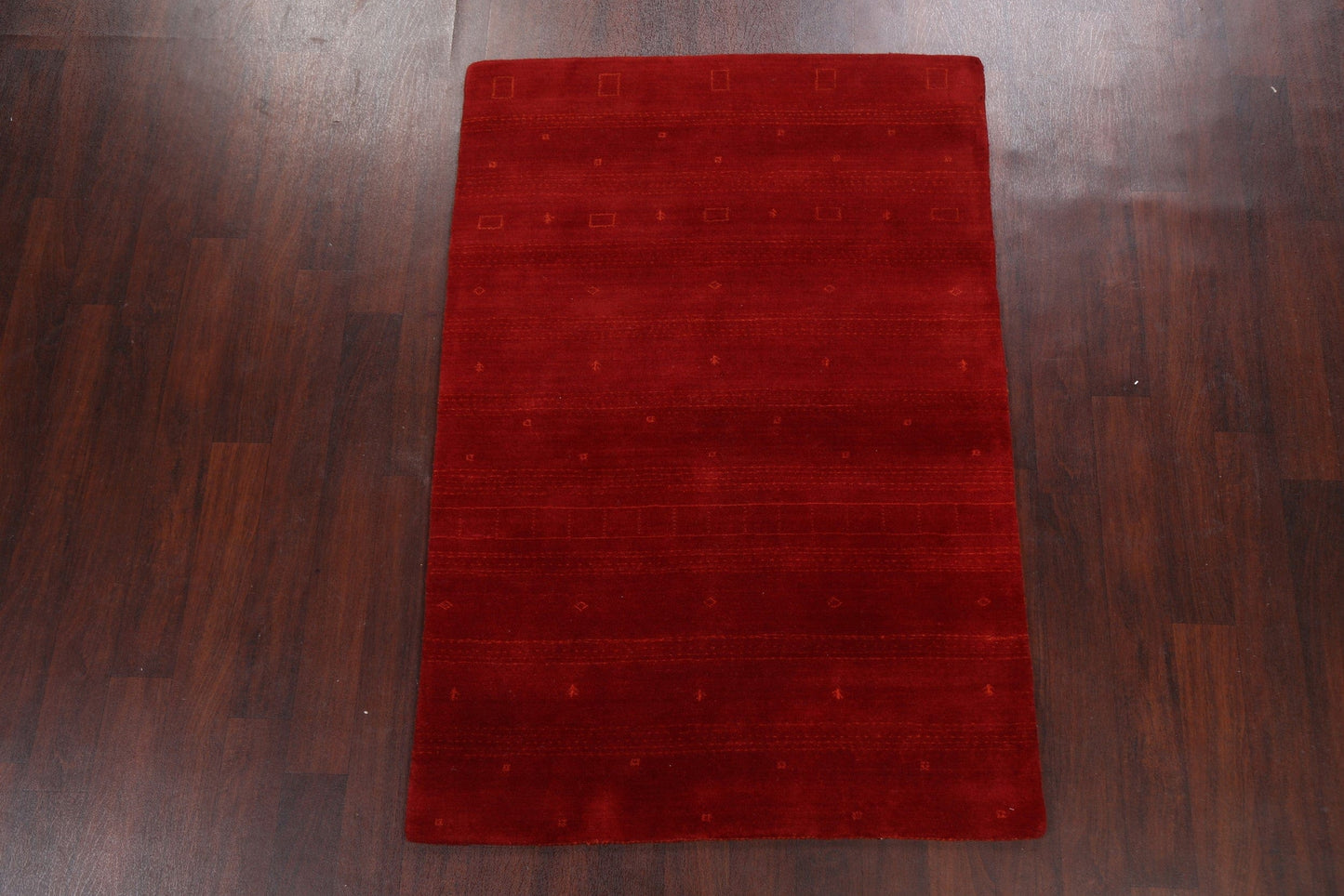 Contemporary Gabbeh Oriental Area Rug 4x6