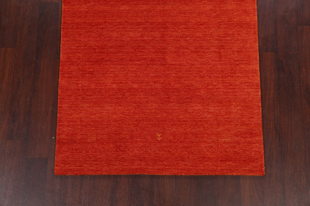 Contemporary Gabbeh Oriental Area Rug 4x6