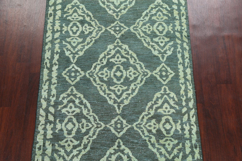 Contemporary Abstract Oriental Area Rug 4x7