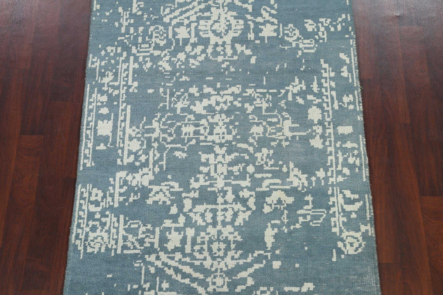 Contemporary Abstract Oriental Area Rug 5x8