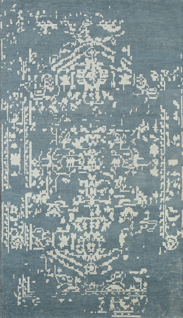 Contemporary Abstract Oriental Area Rug 5x8