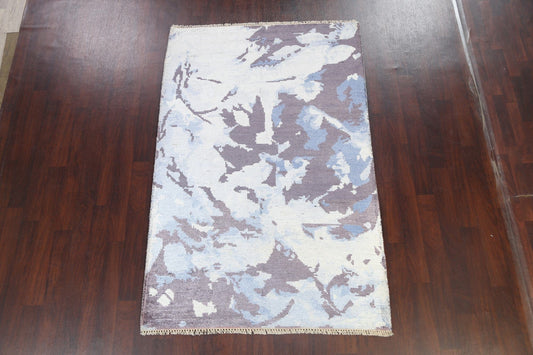 Contemporary Abstract Oriental Area Rug 5x8