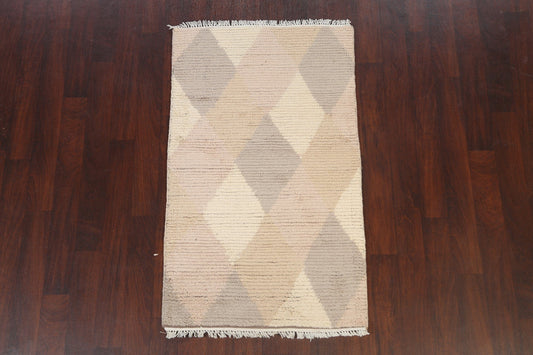 All-Over Trellis Abstract Oriental Area Rug 3x5