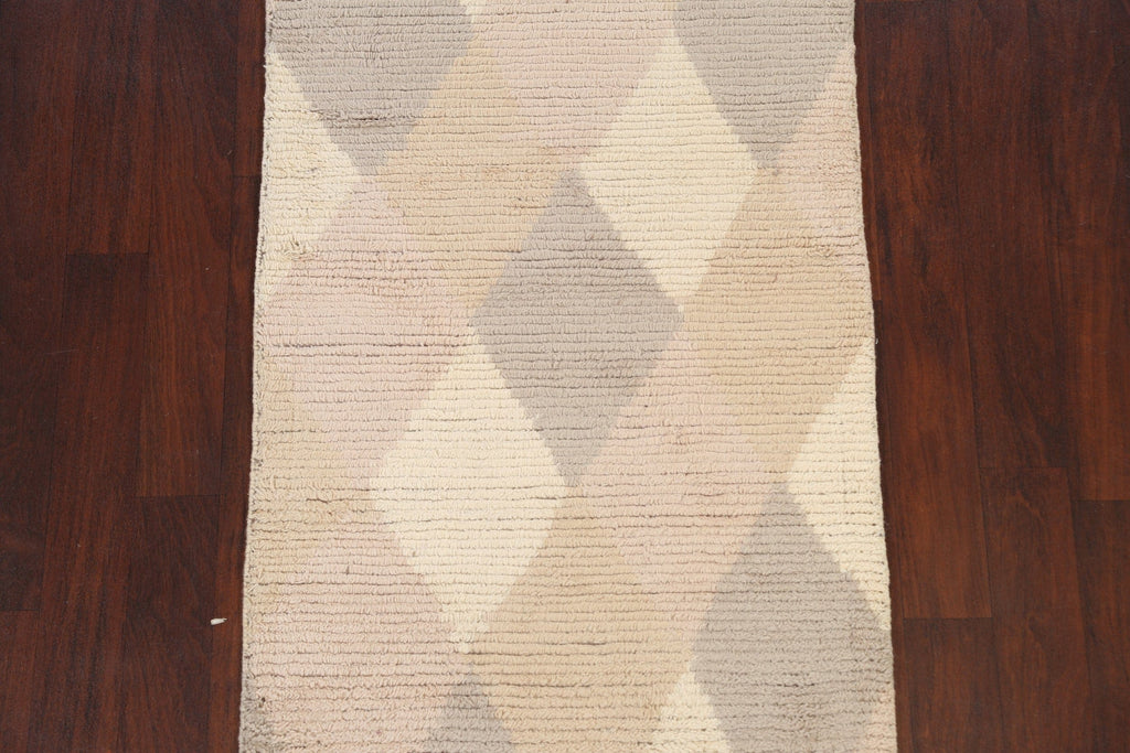 All-Over Trellis Abstract Oriental Area Rug 3x5