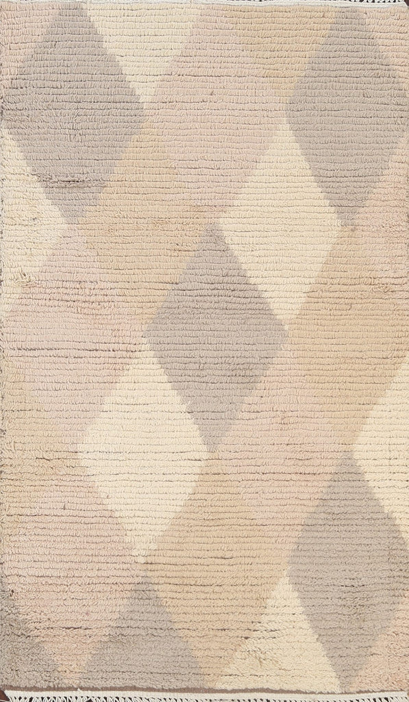 All-Over Trellis Abstract Oriental Area Rug 3x5