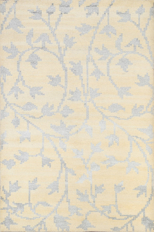 All-Over Floral Abstract Oriental Area Rug 5x6