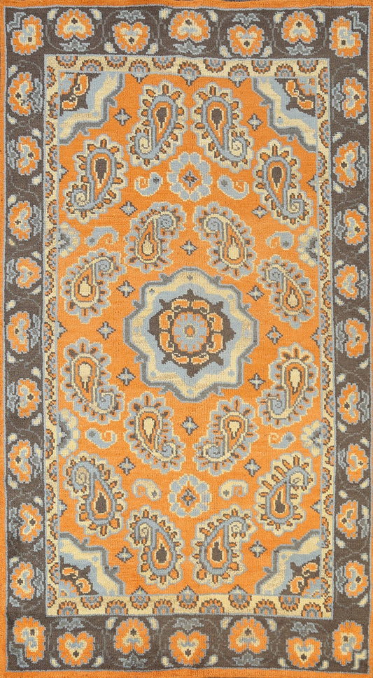 Paisley Abstract Oriental Area Rug 5x8