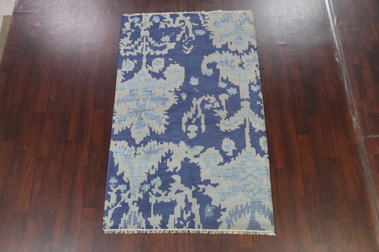 Contemporary Abstract Oriental Area Rug 5x8