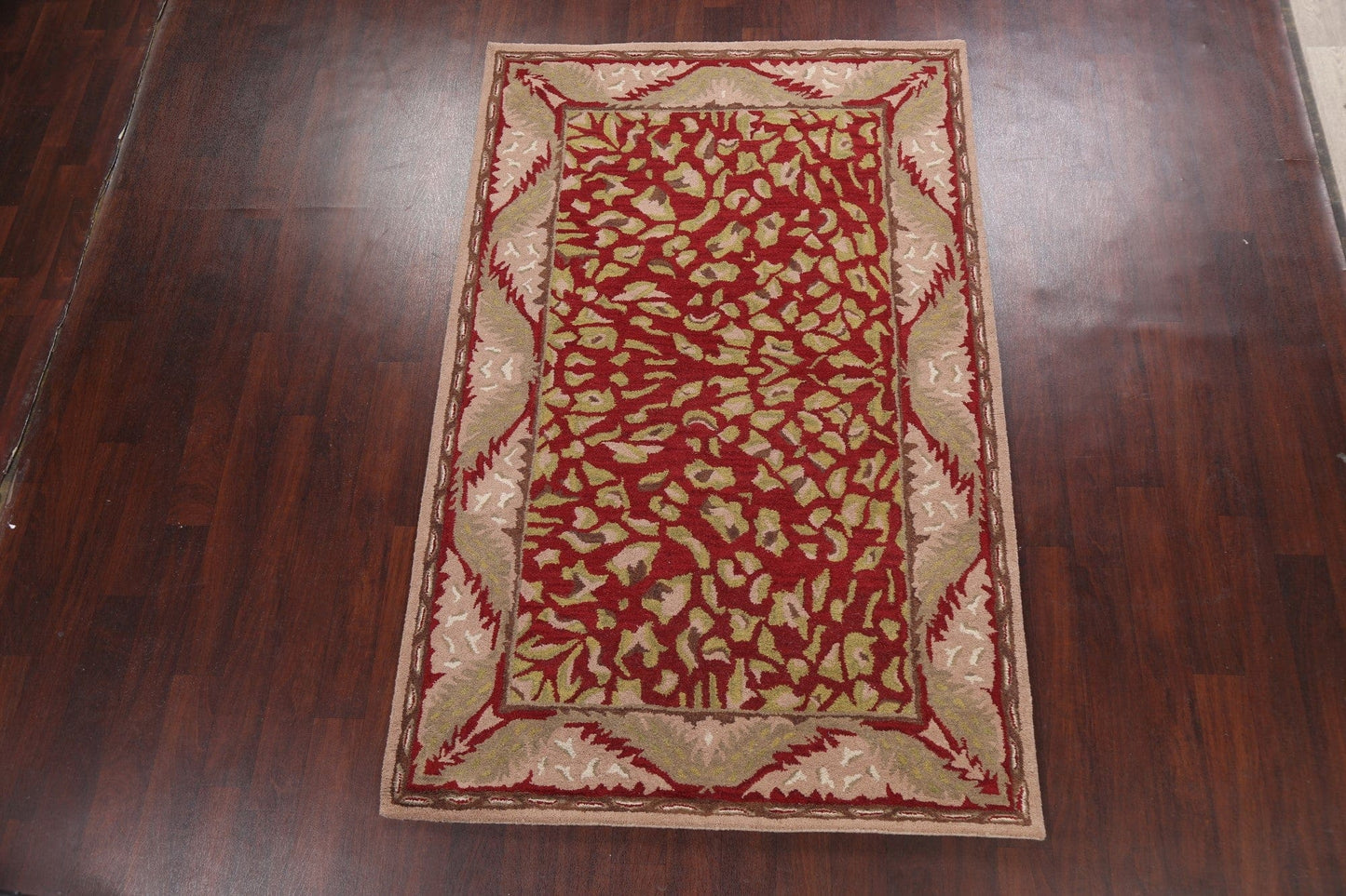 Floral Area Rug 5x8