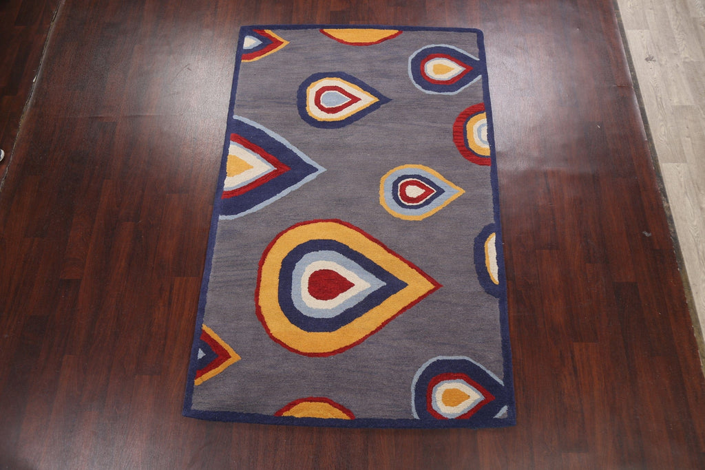 Contemporary Area Rug 5x8