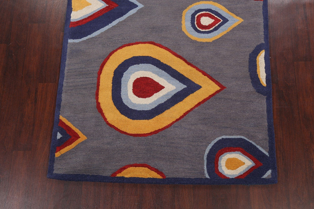 Contemporary Area Rug 5x8