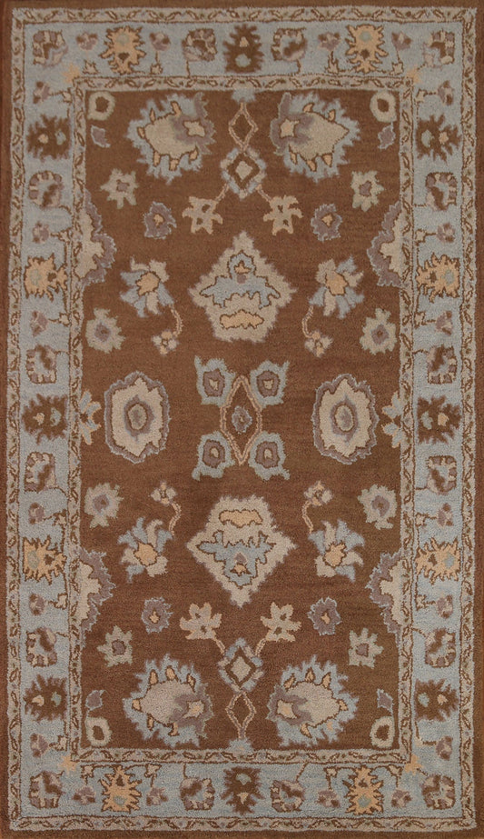 Floral Oriental Area Rug 5x8