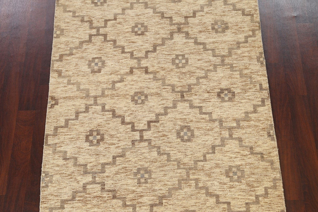 All-Over Geometric Abstract Oriental Area Rug 5x8