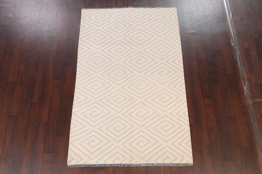 All-Over Geometric Abstract Oriental Area Rug 5x8