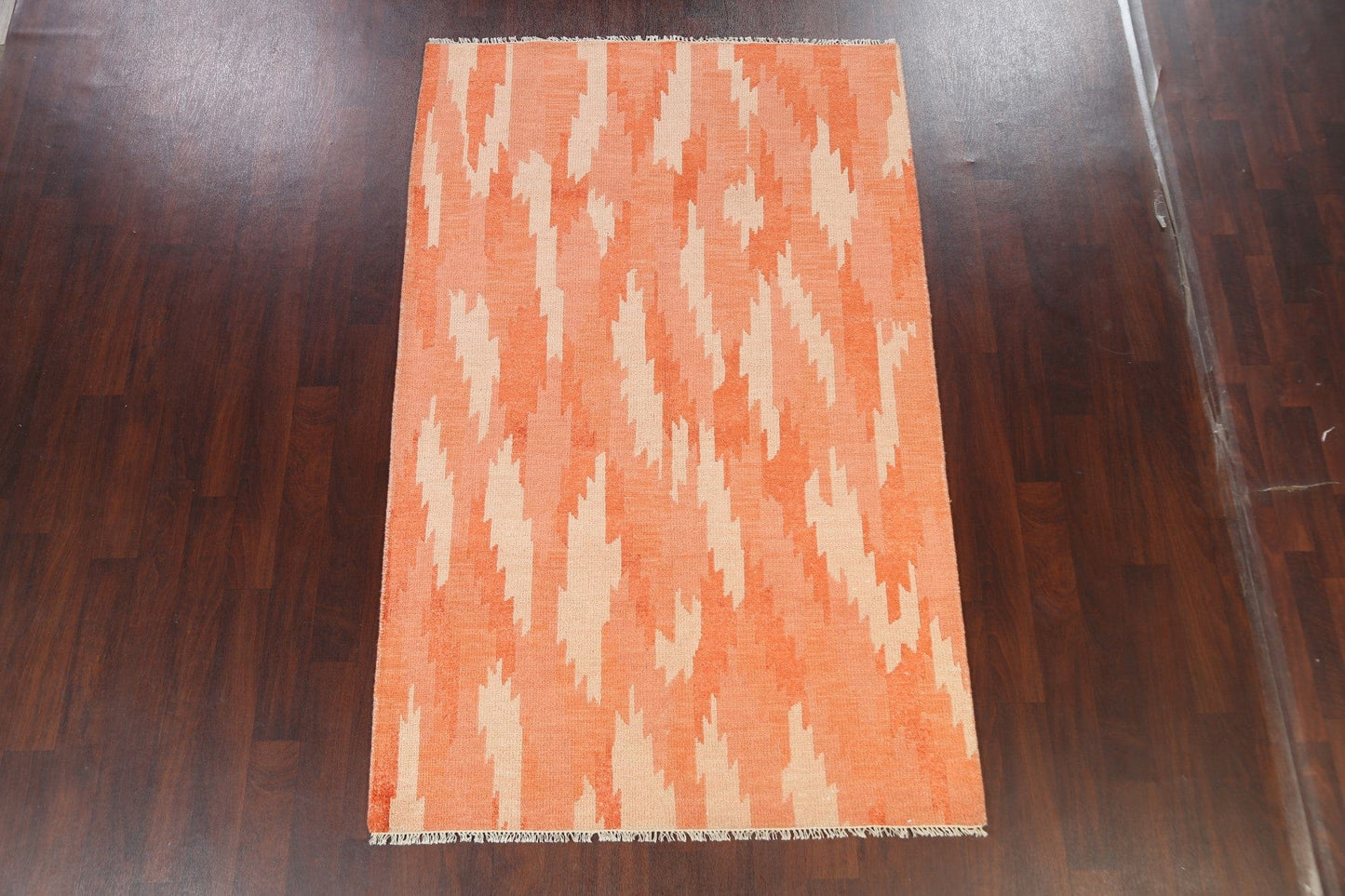 Contemporary Abstract Oriental Area Rug 5x8