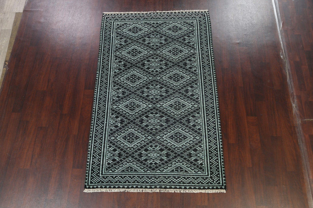 Geometric Abstract Oriental Area Rug 5x8