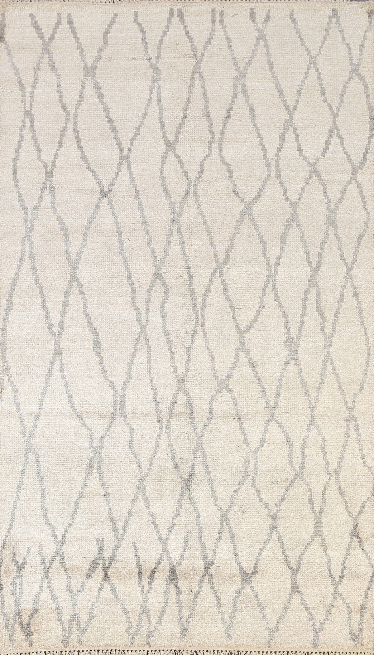 Modern Trellis Abstract Oriental Area Rug 5x8