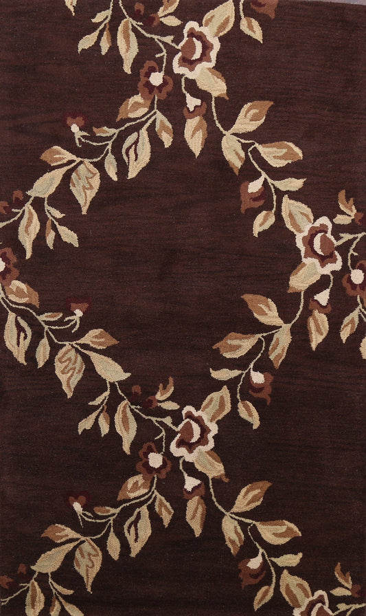 Floral Area Rug 5x8