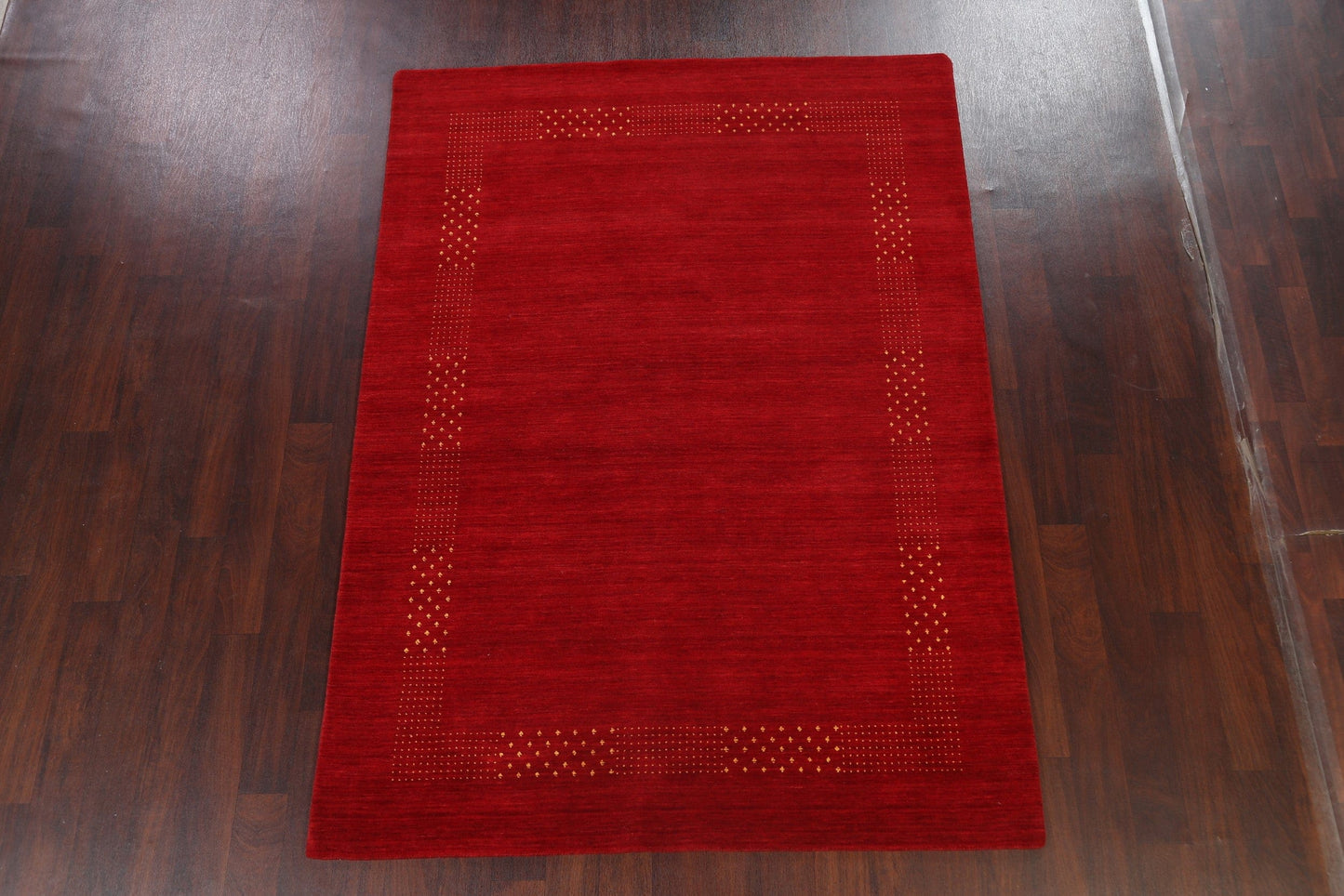 Contemporary Gabbeh Oriental Area Rug 6x8