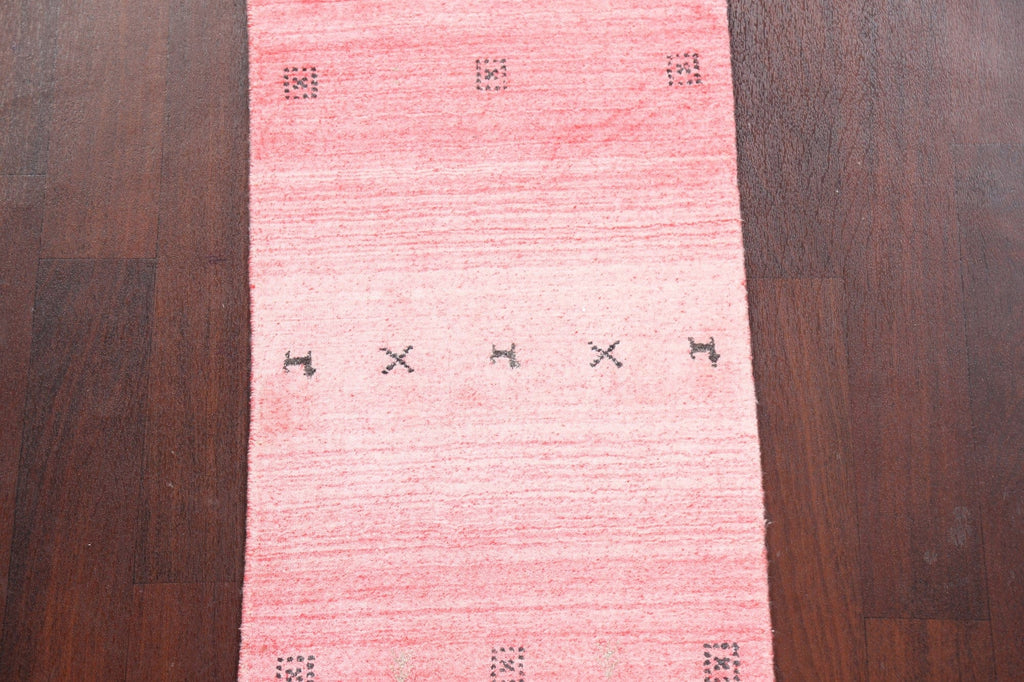 Tribal Gabbeh Oriental Runner Rug 2x8