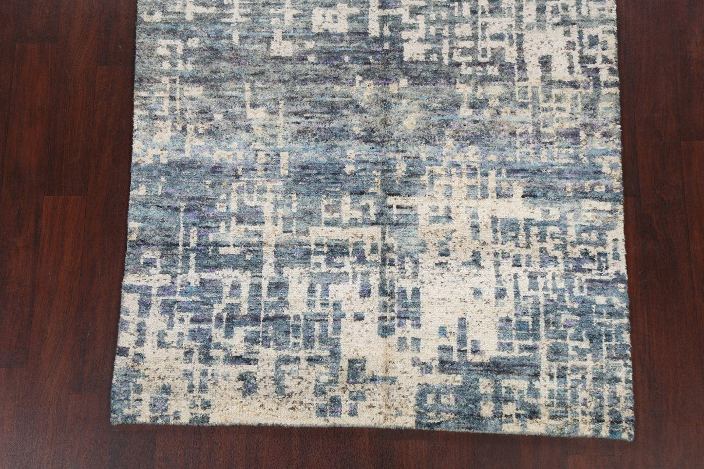 Contemporary Abstract Oriental Area Rug 5x8