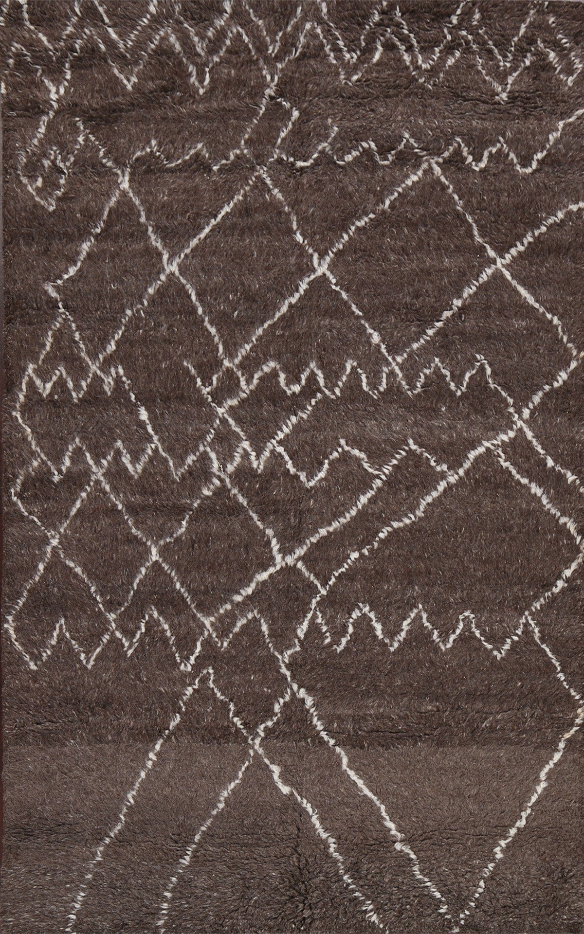 Contemporary Abstract Oriental Area Rug 5x8