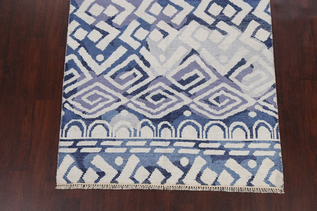 Geometric Abstract Oriental Area Rug 5x8