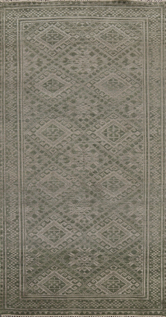 Geometric Abstract Oriental Area Rug 5x8