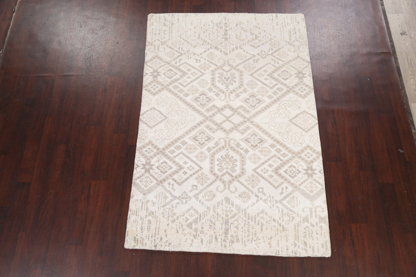 Contemporary Abstract Oriental Area Rug 5x8