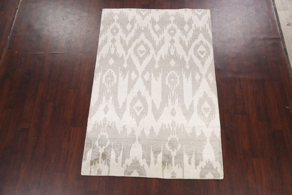 Contemporary Abstract Oriental Area Rug 5x8