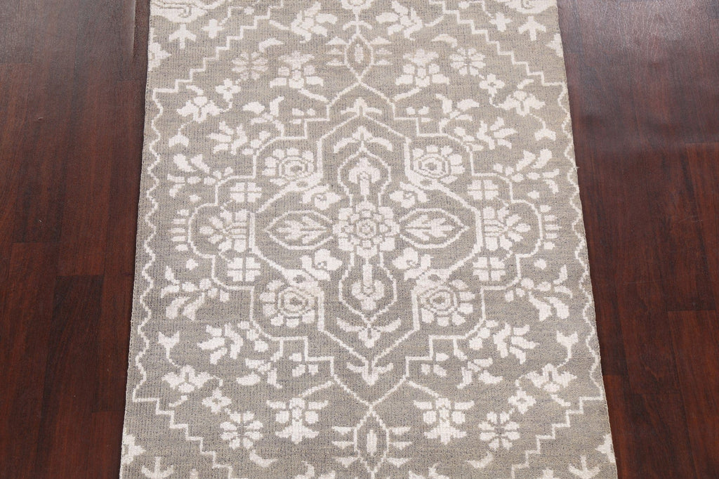 Abstract Oriental Area Rug 4x6