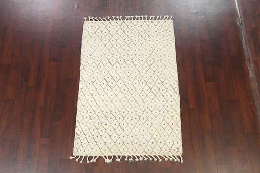 Trellis Abstract Oriental Area Rug 4x6