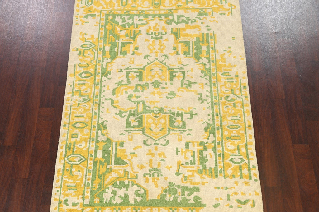 Modern Abstract Oriental Area Rug 5x8